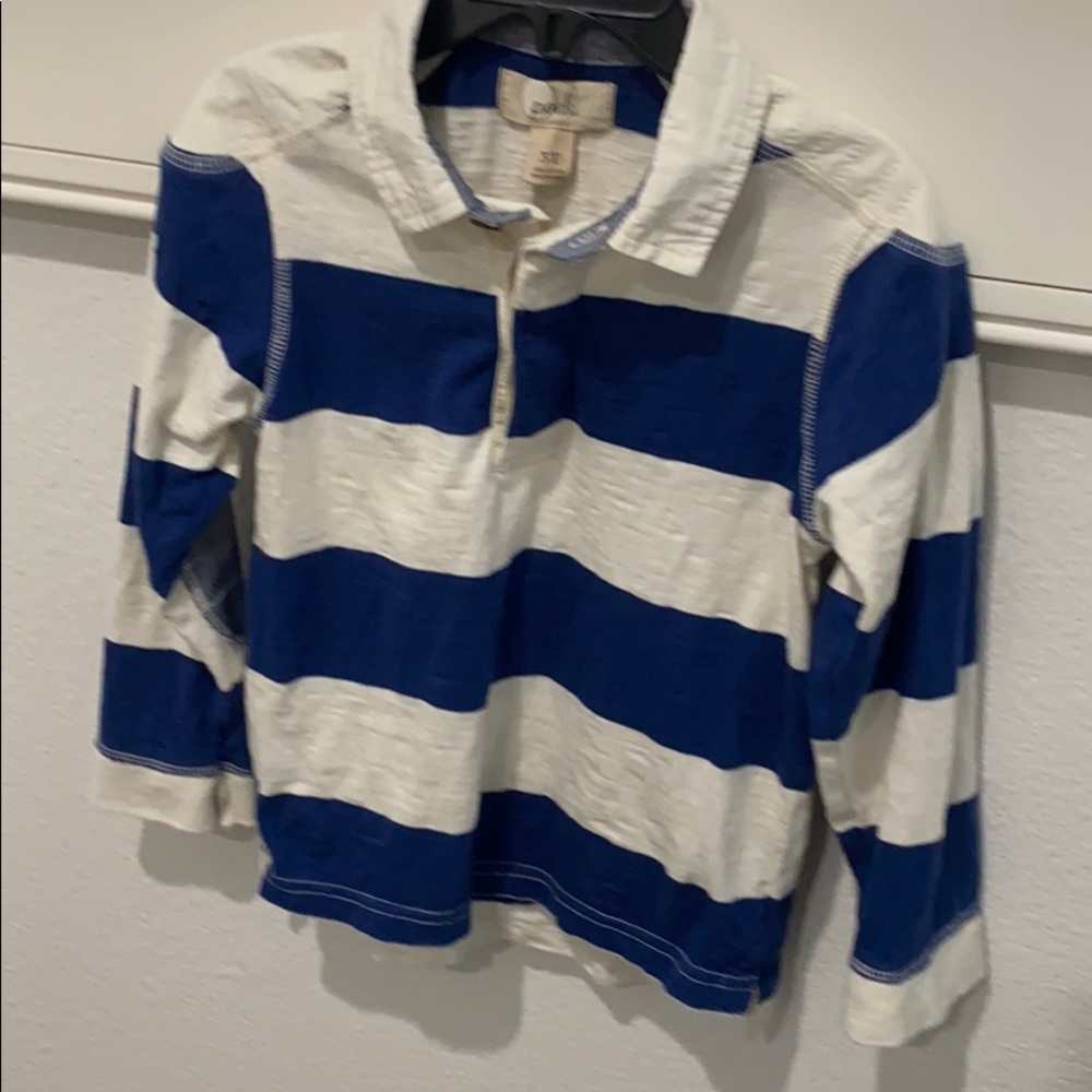 Peek long sleeve polo shirt